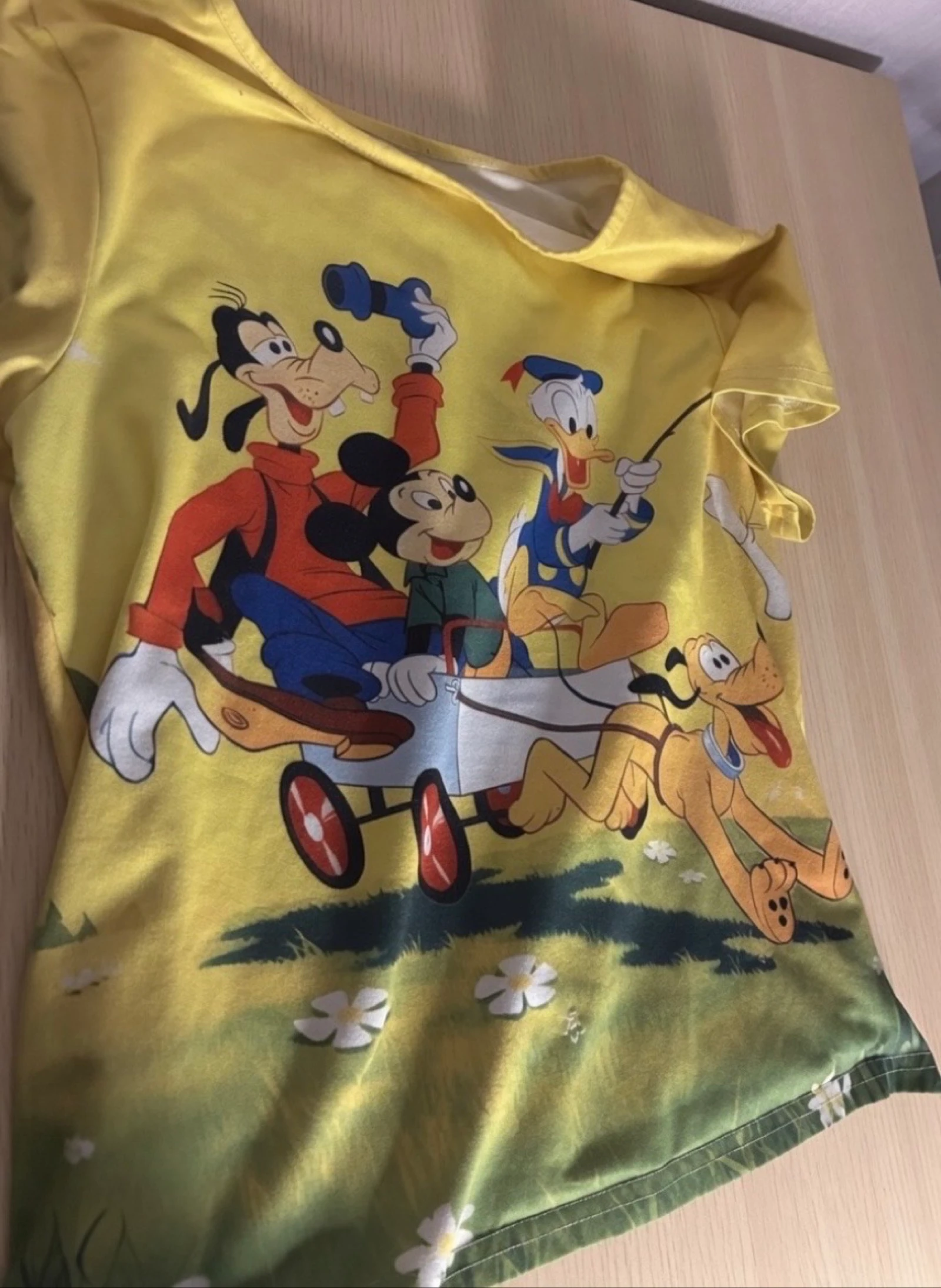 Pijama Disney Mickey, Donald, Dingo & Pluto 2 peças – 8/10 anos (unissex) – photo 2